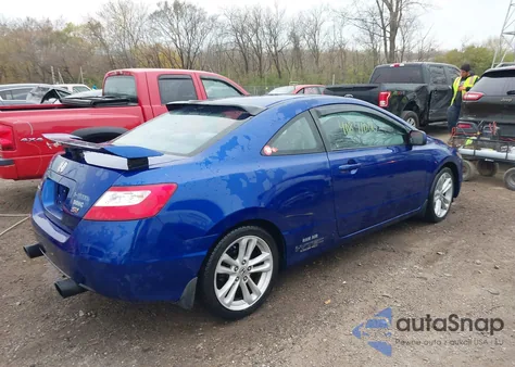 2006 Honda Civic Si from USA, damaged, VIN 2HGFG21566H710232